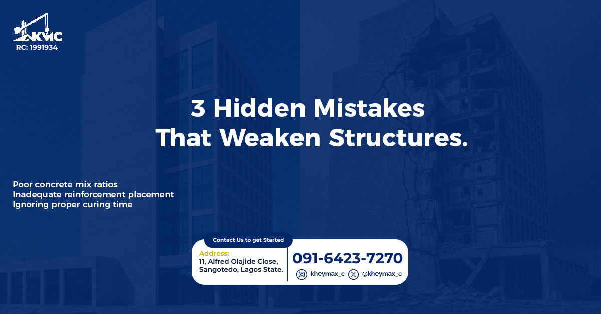 3 Hidden Structural Mistakes That Can Collapse Your Nigerian Building